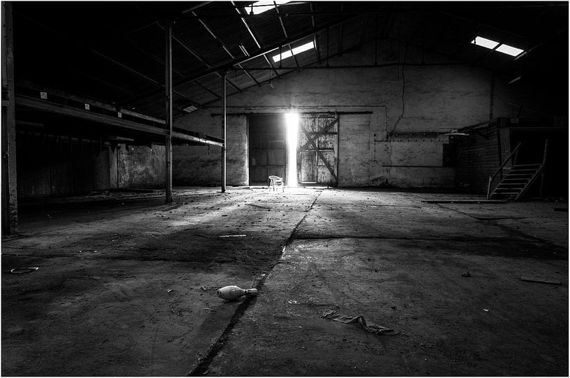 Leeg loods by Marcel Kramer