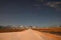 Sternenhimmel über der Schlangenlosigkeit in Island