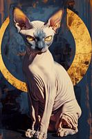 Sphinx With Golden Halo