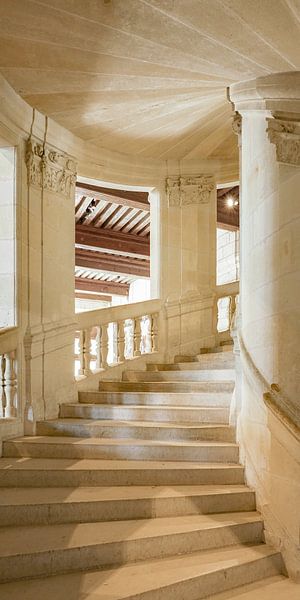 Escalier classique dans le château. par Alie Ekkelenkamp