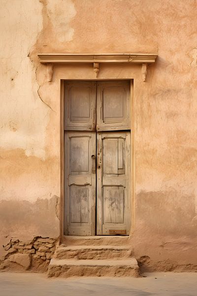 Atmosphärische alte Tür von But First Framing