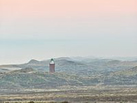 Sylt, Quermarkenfeuer Rotes Kliff in Kampen