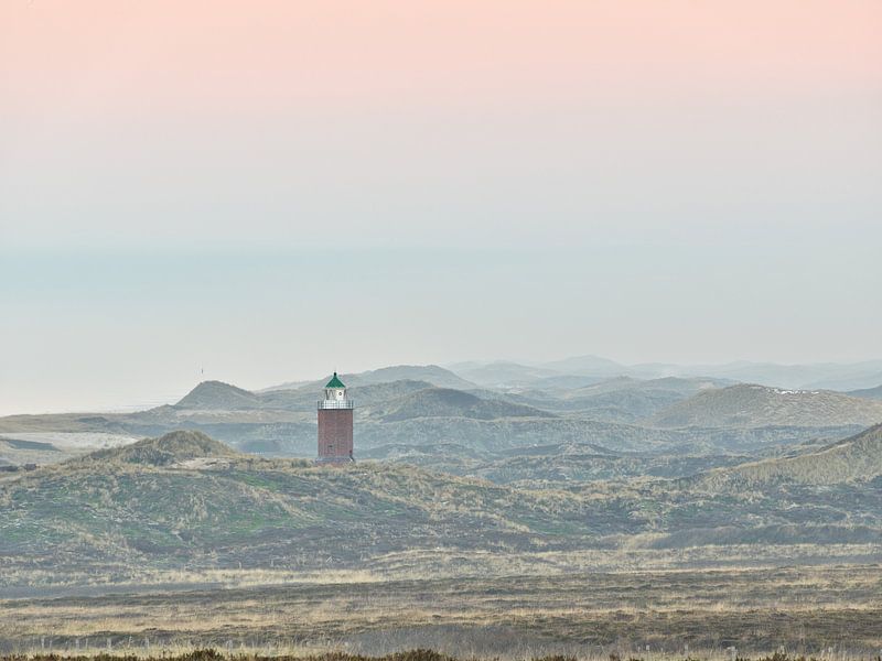 Feu de signalisation transversal Rotes Kliff à Kampen, Sylt par Ralph Rainer Steffens