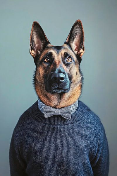 Malinois belge par Poster Art Shop