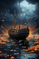 Segelt durch ein Land der Träume