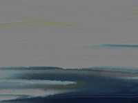 Des eaux tranquilles. (Paysage, abstrait)