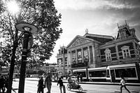Concertgebouw Amsterdam noir et blanc