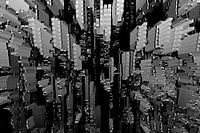 Depth, design in black and white