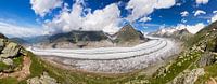 Panorama du glacier d'Aletsch