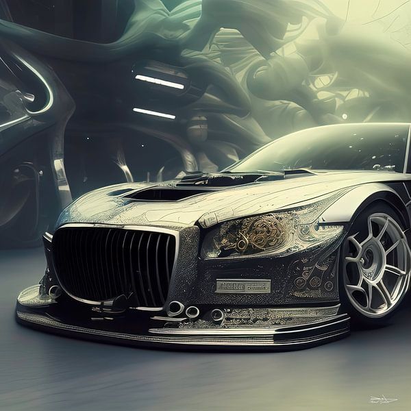 Voiture difficile dans un bel éclairage par Gelissen Artworks