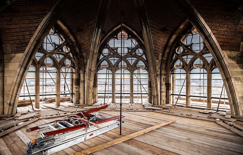 The Dom tower as you rarely see it by De Utrechtse Internet Courant (DUIC)