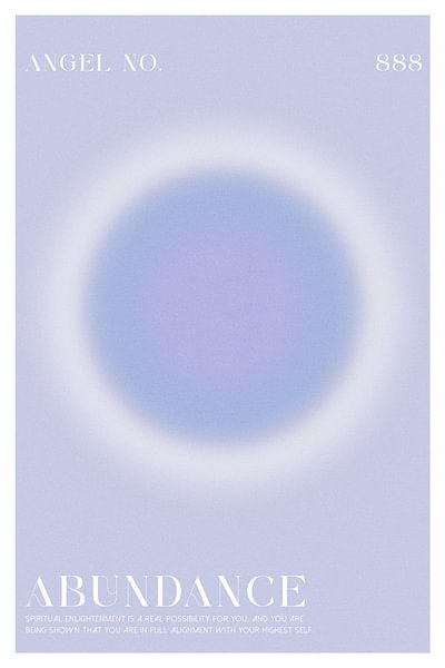 Numéro de pêche Abondance 888 par Malou Studio