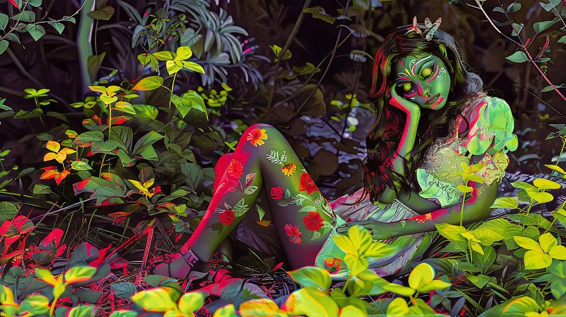 Flowerpower-Fantasie von Egon Zitter