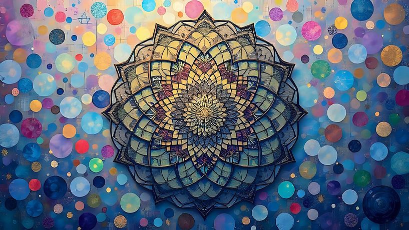 Bunte Balance von Jean Pierre