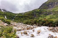 On the way to the summit in the Raurisertal valley