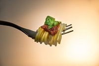 L'heure des pâtes, photographie de nature morte