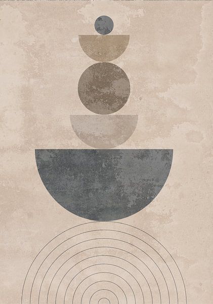 Abstracte vormen van Mirjam Duizendstra