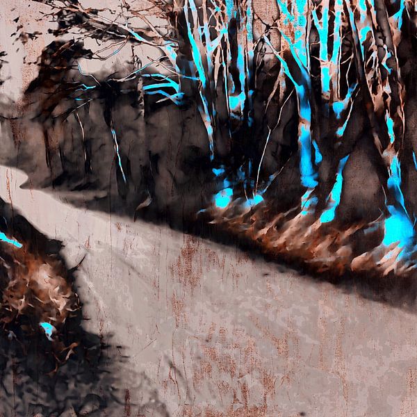 Autumn forest meditation by FRESH Fine Art