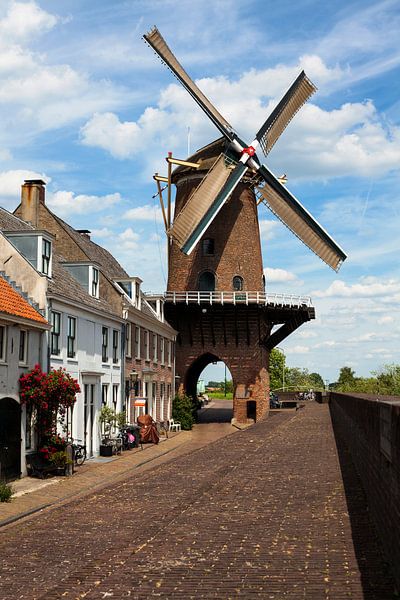 The windmill of Wijk bij Duurstede, The Netherlands by Jeroen van Esseveldt