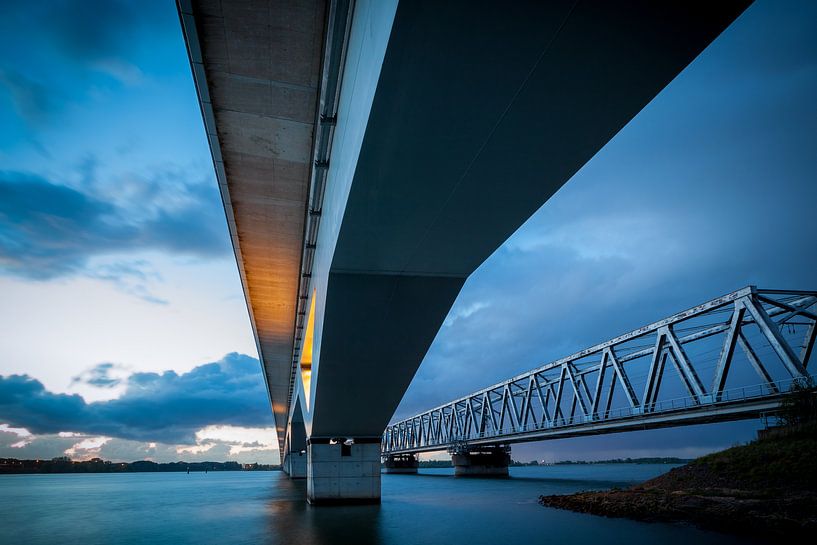 Spoorbruggen Moerdijk van Eugene Winthagen