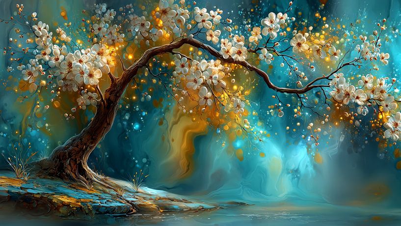 Himmlische Blüte von Preet Lambon