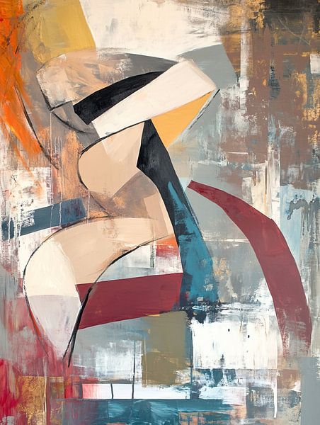 Abstrakt von Abstraktes Gemälde