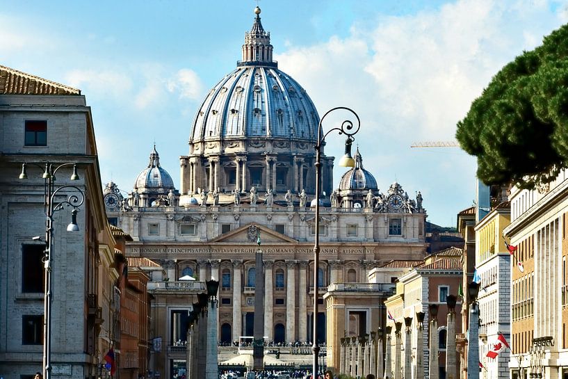 St Peter's Basilica: A Sacred Masterpiece by Frank Photos