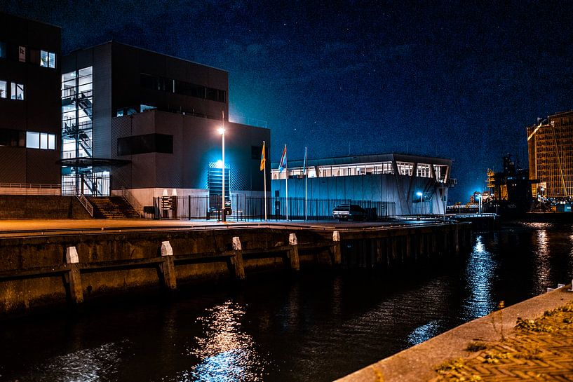 harbourmaster's office by MICHEL WETTSTEIN