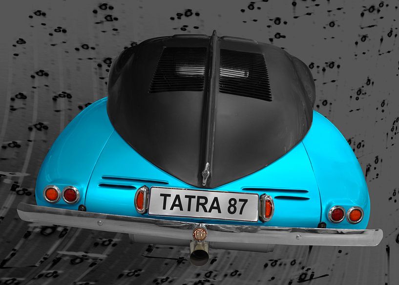 Tatra 87 in blue &amp; black von aRi F. Huber