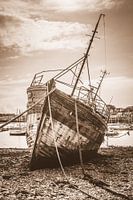 Das verlassene Segelschiff