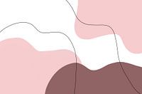 Abstrakte organische Formen und Linien