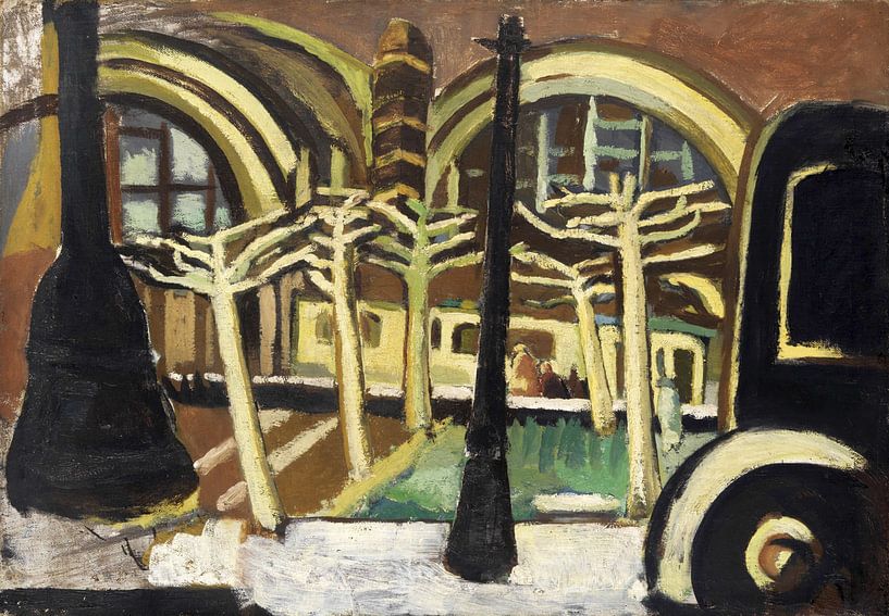 KARL TRATT, Frankfurter Hauptbahnhof, um 1927 von Atelier Liesjes