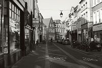 Via le Haagdijk vers le centre de Breda.