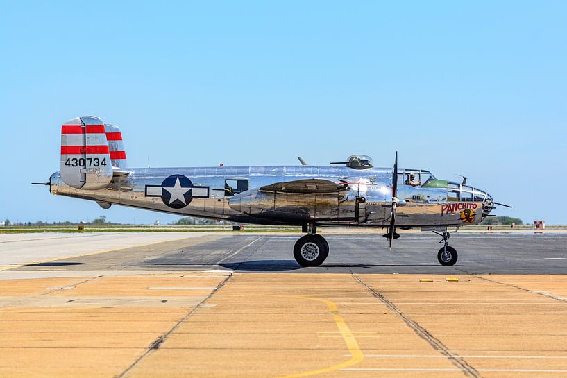North American Aviation B-25J Mitchell &quot;Panchito&quot;. by Jaap van den Berg