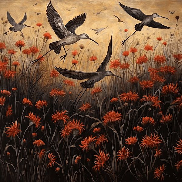 The Captivating Life of the Black-tailed Godwit by Karina Brouwer