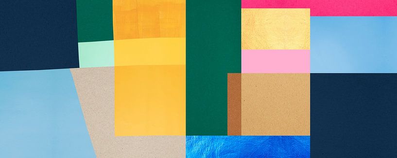 Geometrisch en kleurrijk 1 van Vitor Costa