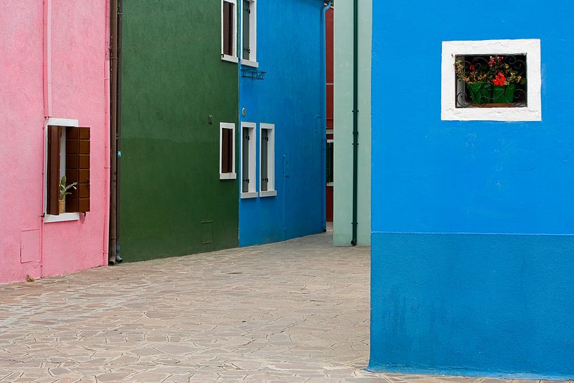 Bunte Gasse von Andreas Müller