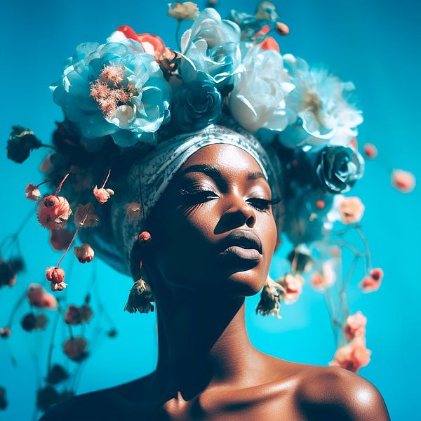 Beau portrait de femme par Hetty Lamboo