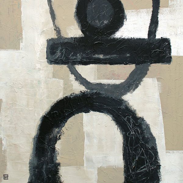 Abstraktes transportieren von Atelier Paint-Ing