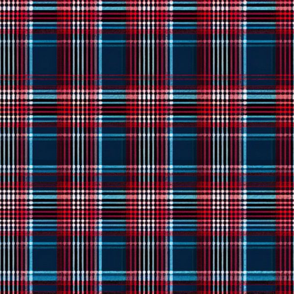 Vintage Plaid # XXXVII by Whale & Sons