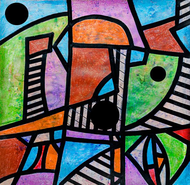 Asymétrie et équilibre 3 par Ariadna de Raadt-Goldberg