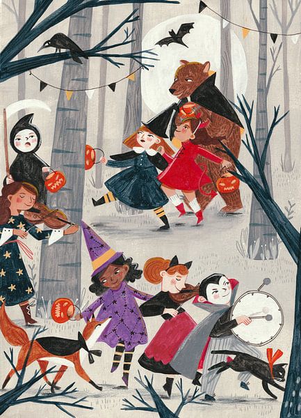 Défilé d'Halloween par Caroline Bonne Müller