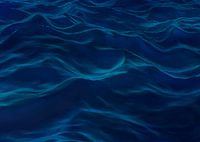 Dark Waves | Ocean Water Abstract