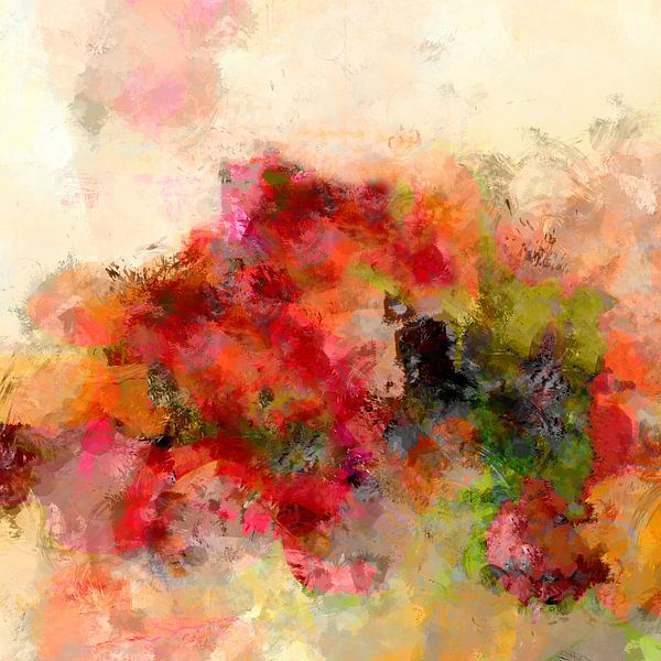 Nature morte avec des fleurs par Andreas Wemmje