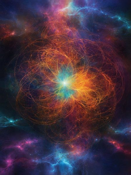 abstrakter Hintergrund von hisam colours