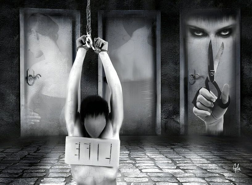 THE FATE ©️ 2012 - Unieke editie print van Simone Morana Cyla