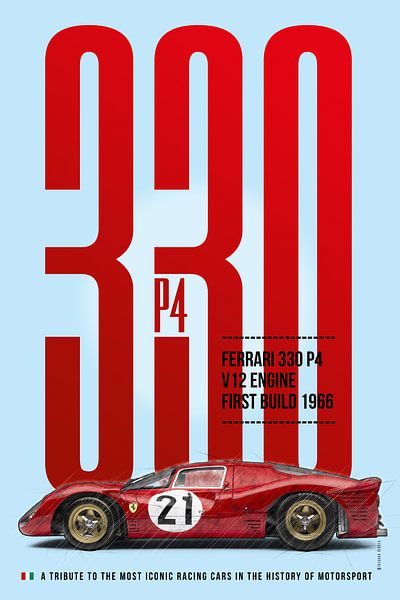 Ferrari 330 P4 par Theodor Decker