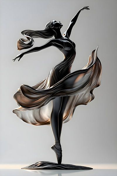 Ballerina sculpture Safiya by Manipulation melody