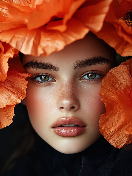 Blühende Schönheit von Color Square