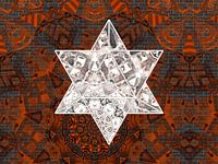 Merkaba Straßenkunst Graffiti